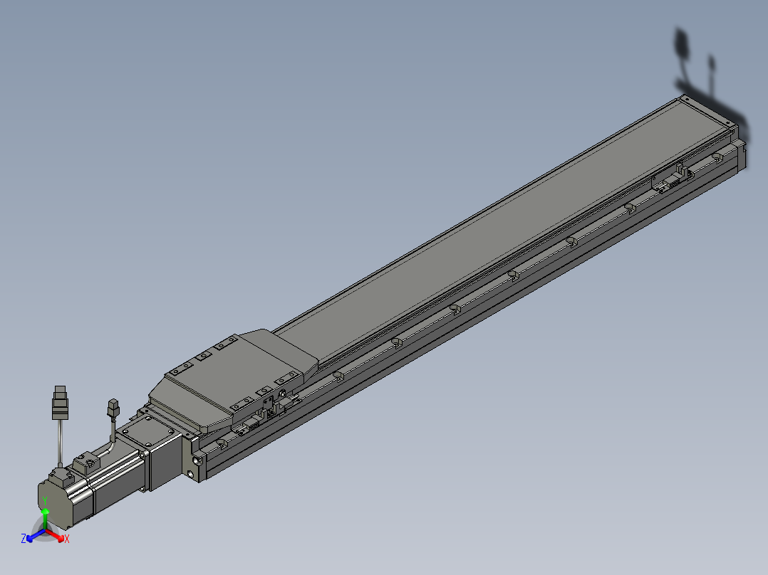 威洛博模组VGTH12-L10-C-S700-BC-ZT40-C3正等轴测图