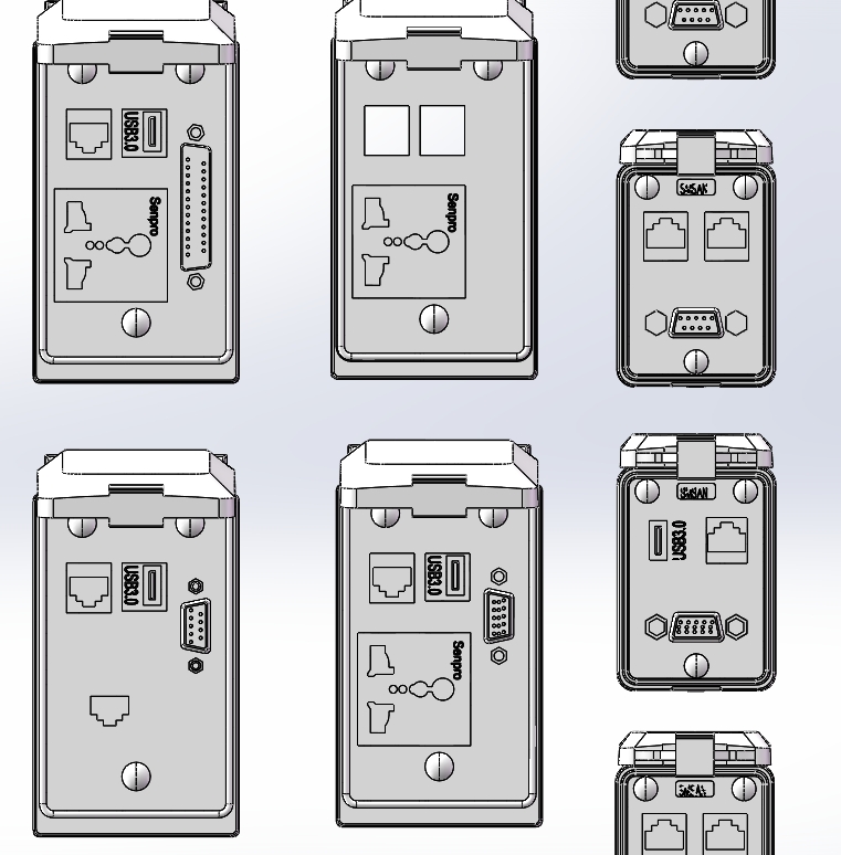通信面板端口面板数据通信接口17种