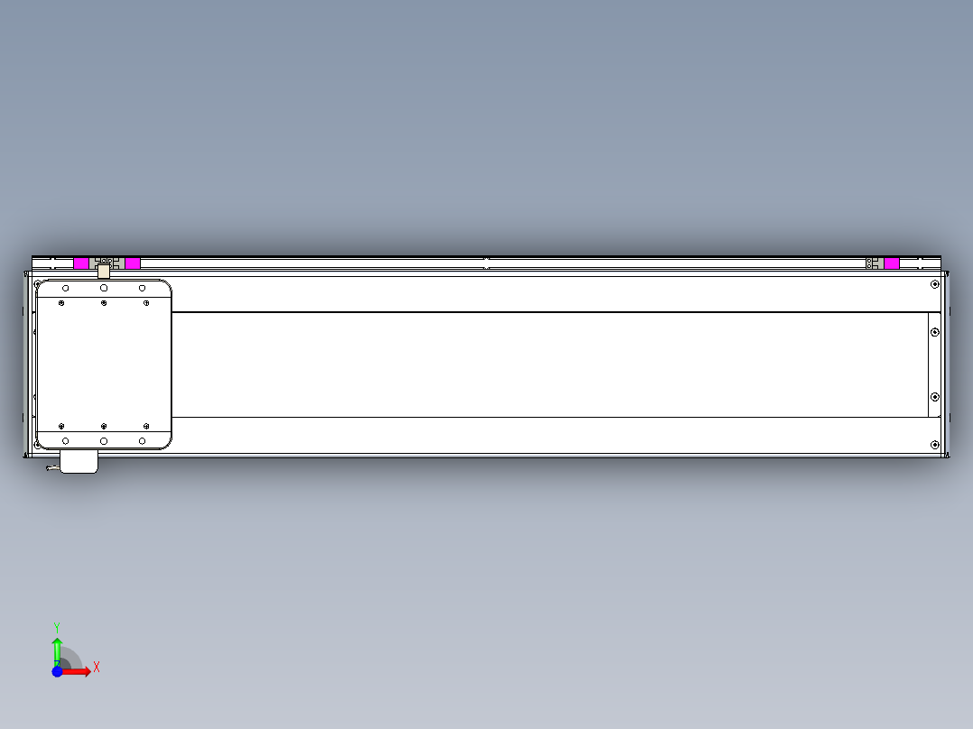 威洛博LC系列3d模型模组LC22H1Y-S900前视图