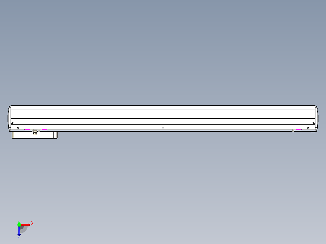 威洛博LC系列3d模型模组LC22H1Y-S900俯视图