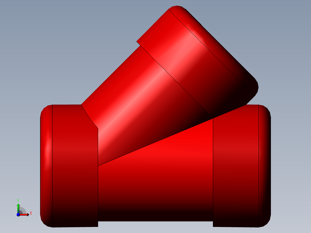 threaded lateral前视图