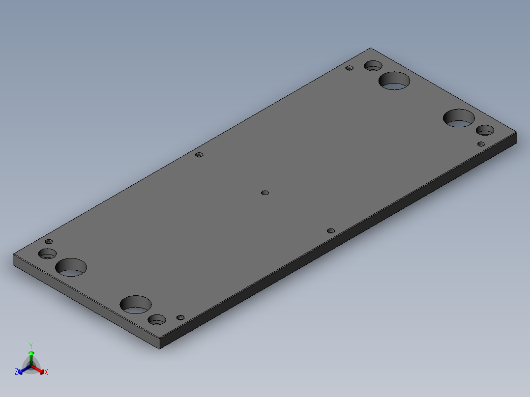 ejector retainer_pcs2b正等轴测图