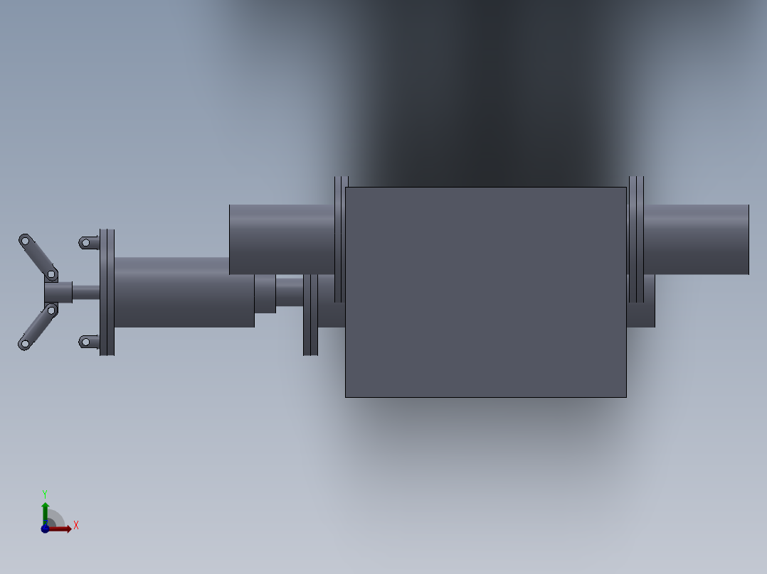 气动机械手的设计含图纸+说明前视图