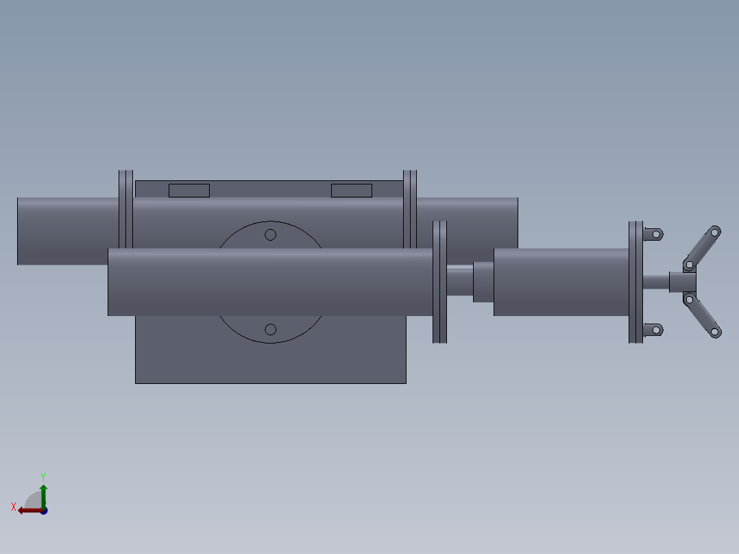气动机械手的设计含图纸+说明后视图