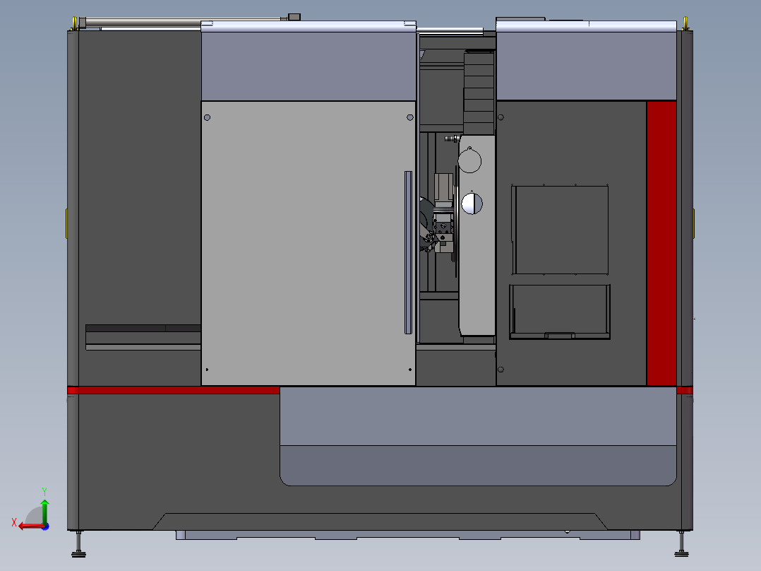 Y3150滚齿机1306880后视图