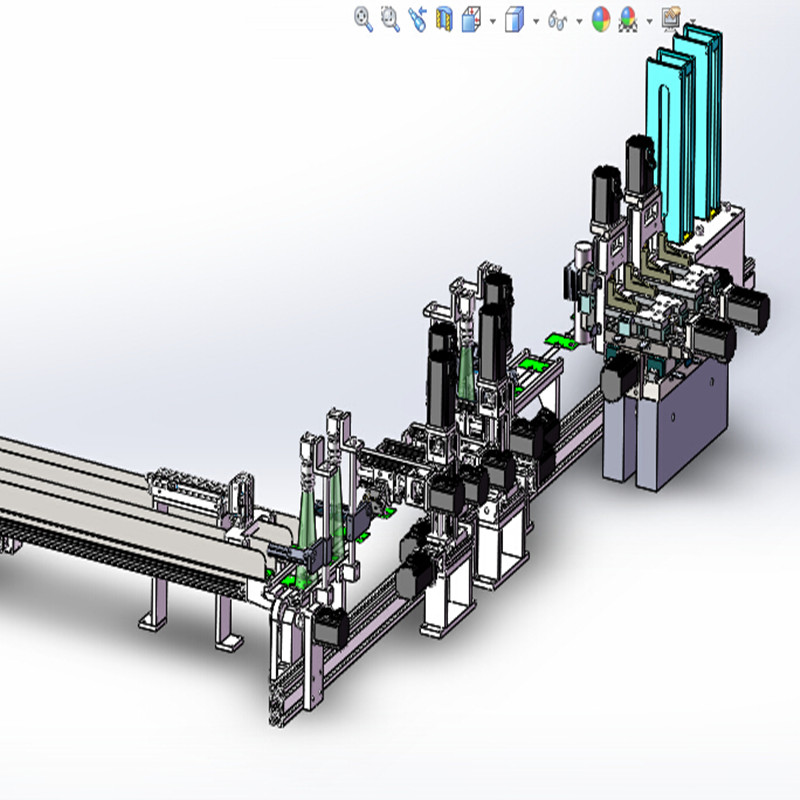 铣槽挑线机3D图纸 K17 非标自动化设备3D图纸3D模型