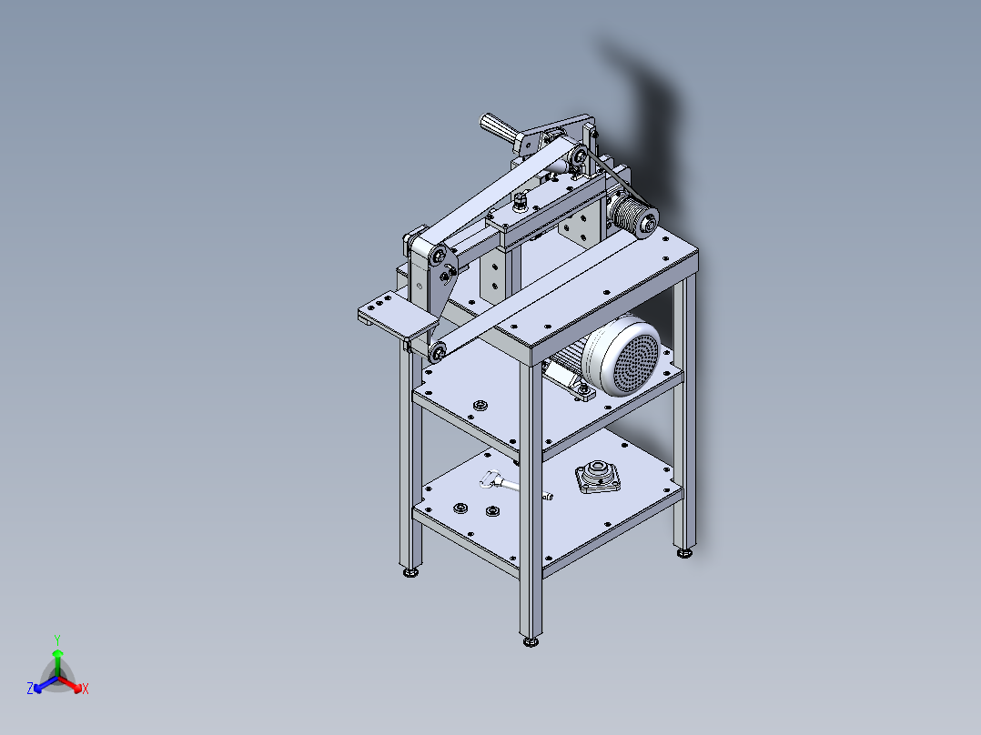 实用砂带<span style='color: red'>磨床</span>solidworks<span style='color: red'>设计</span>