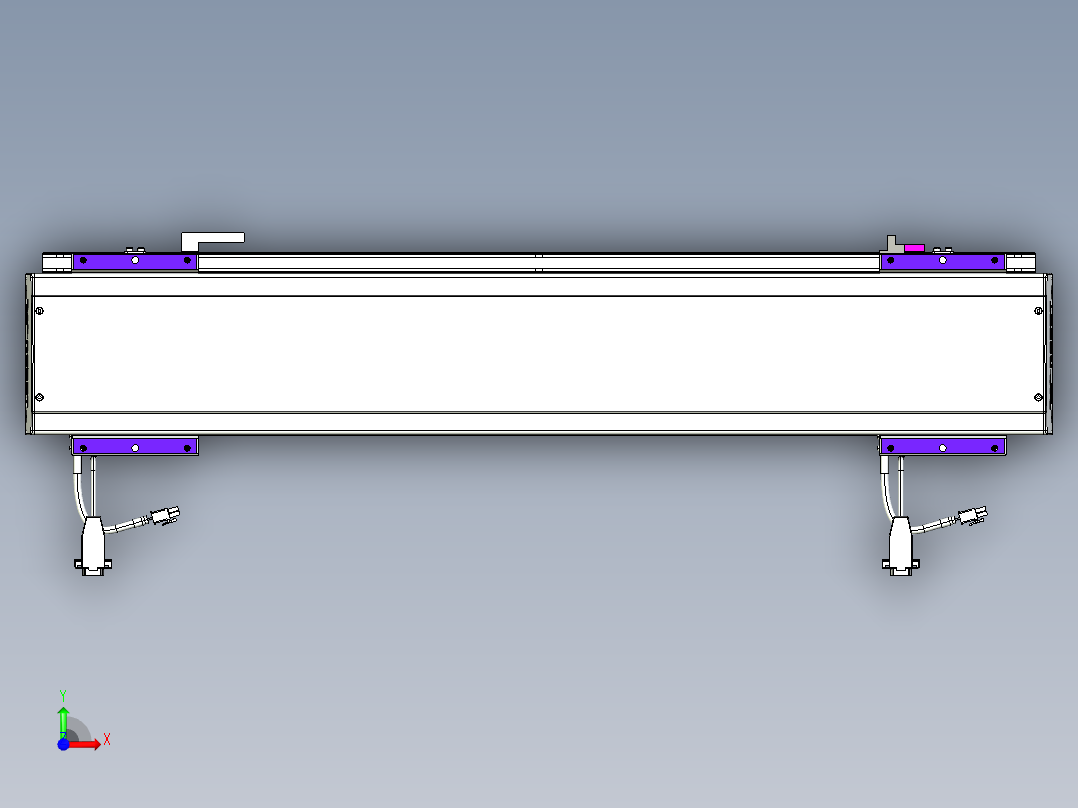 威洛博VL系列3d模型模组2VL14S1Y-S550前视图