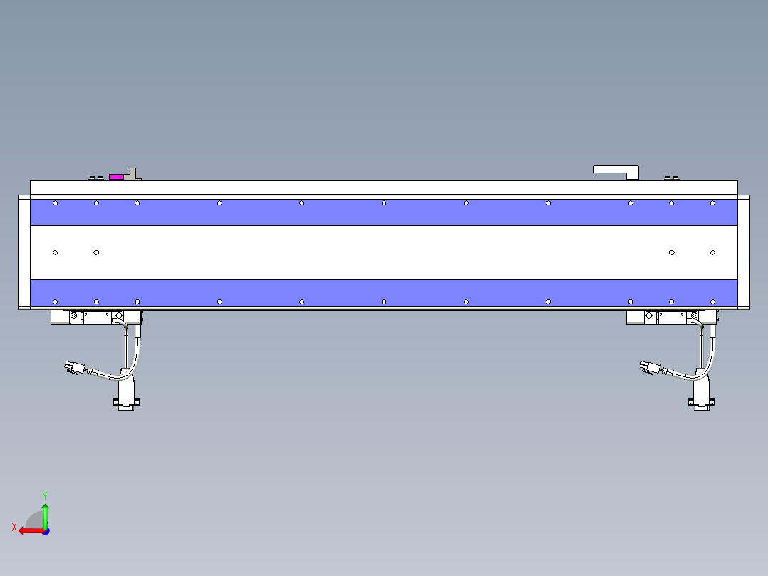 威洛博VL系列3d模型模组2VL14S1Y-S550后视图