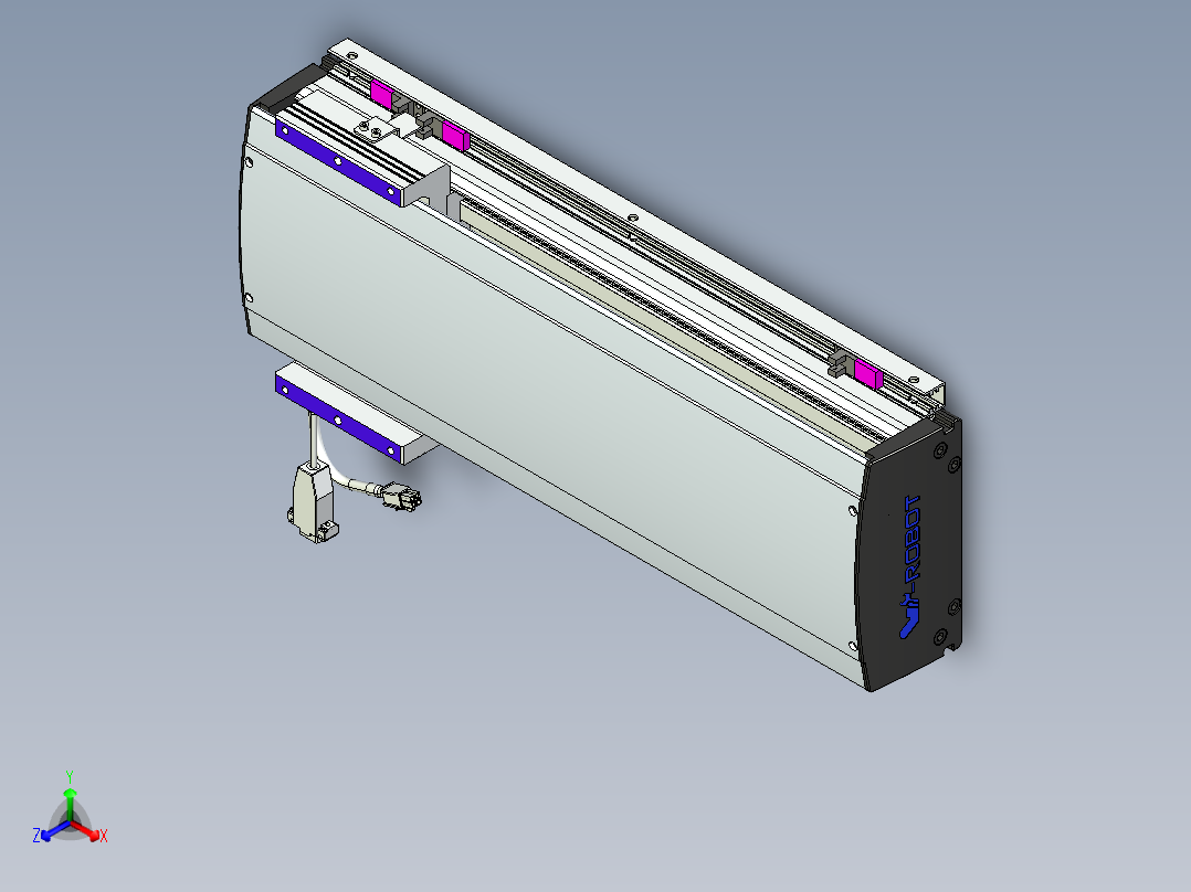 威洛博VL系列3d模型模组VL17E1Y-S350正等轴测图
