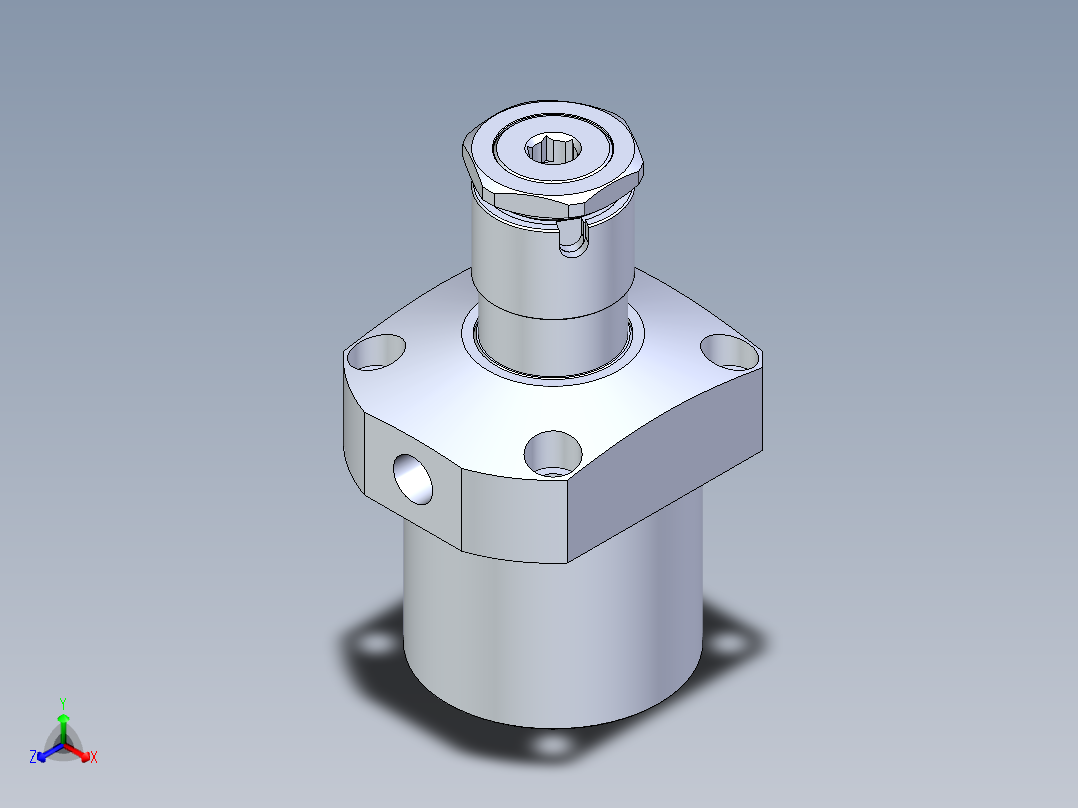 KOSMEKLG0900-SR-Y60多系列多零件图纸模型正等轴测图