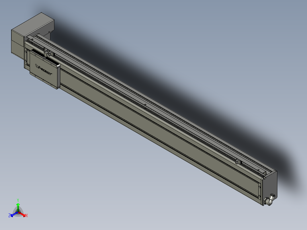 威洛博VBC12-S950-BRD-P40正等轴测图