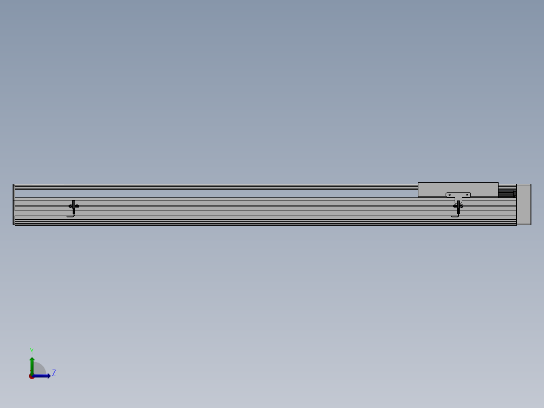 精密模组MY220-T10-1100L-BL-P75B-C4-C左视图