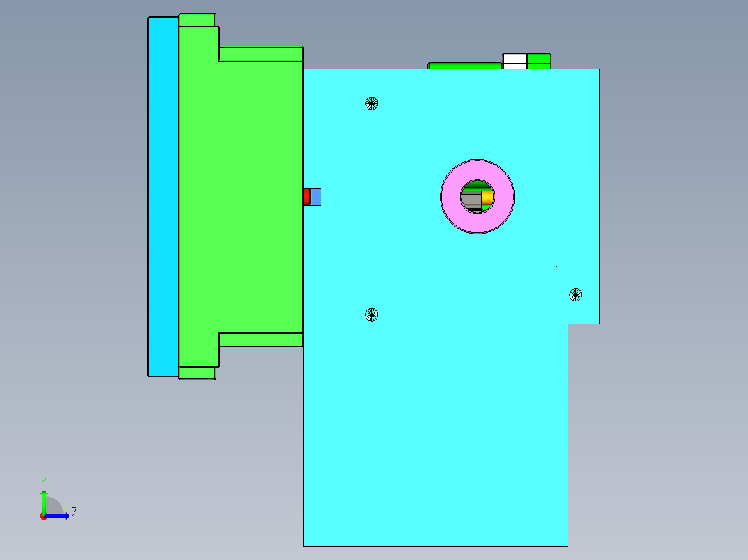 UX390-A-CNC4-0603左视图