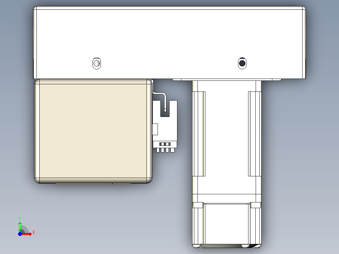 同步带全封闭直线模组TPA-HCB-65S-90-L1550-MR-C-P10-N3前视图