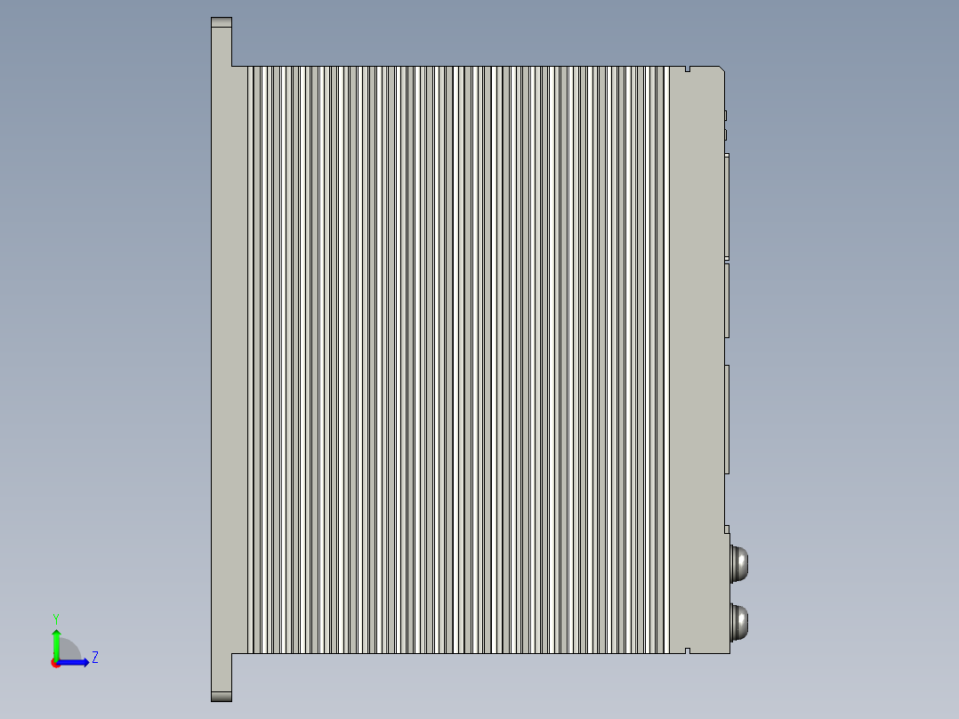 MBEG1E1BCP控制器左视图
