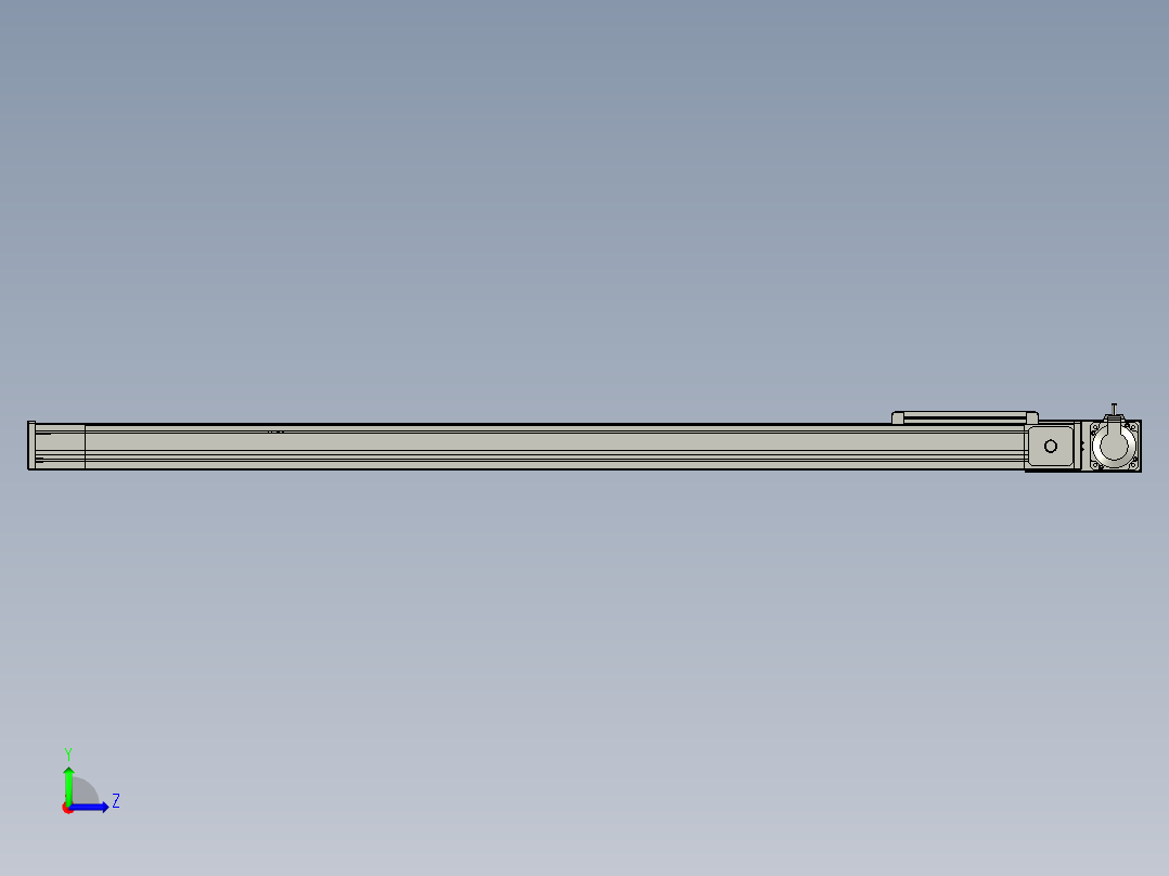 欧规系列-LB8-L75-S1400-BL-ZP75-C3左视图