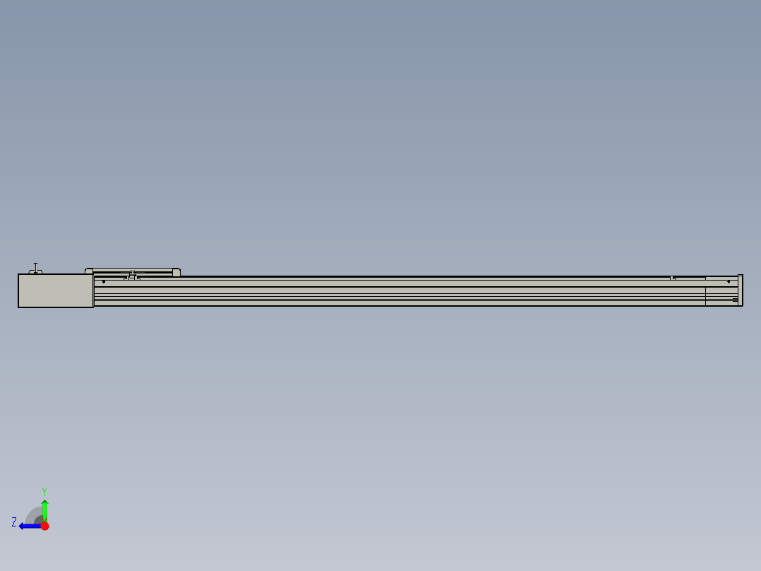 欧规系列-LB8-L75-S1400-BL-ZP75-C3右视图