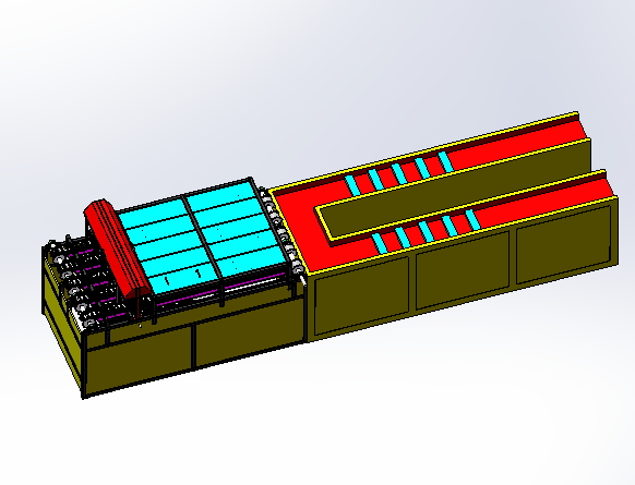 铰链式传送线sw17可编辑