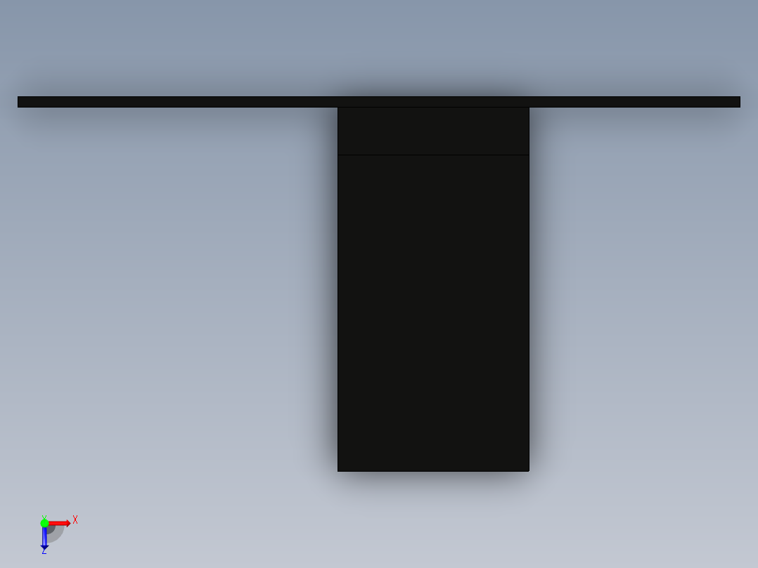 烤箱STEP格式俯视图