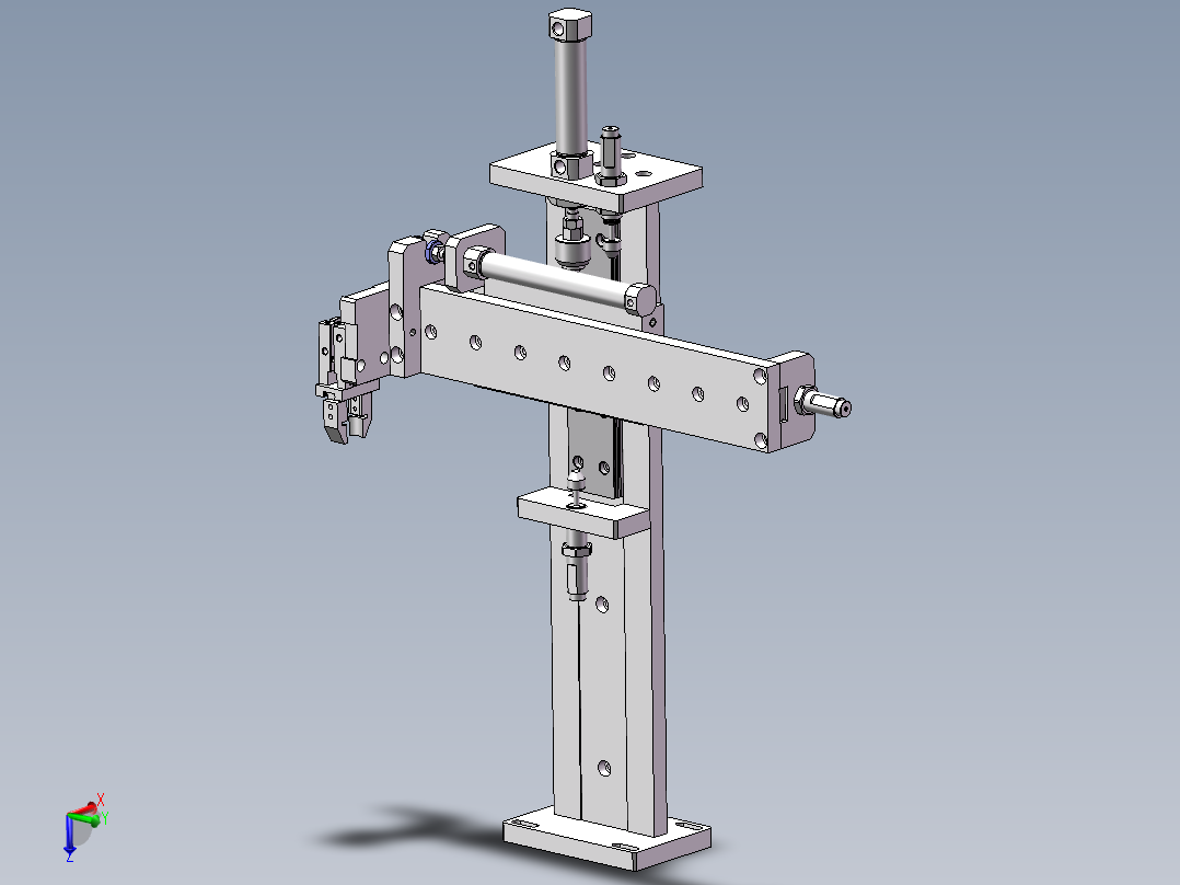 一种分割器转盘上料通用<span style='color: red'>机械手</span>