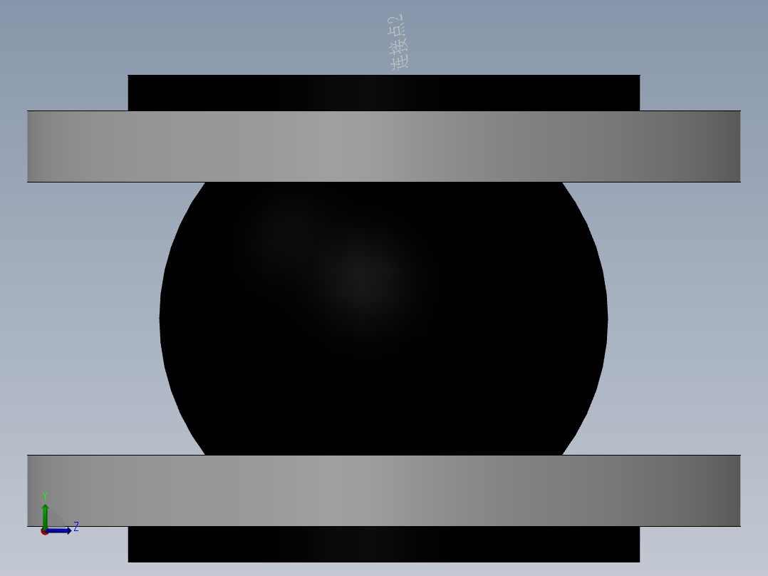 橡胶接头 法兰304 DN32-DN600左视图