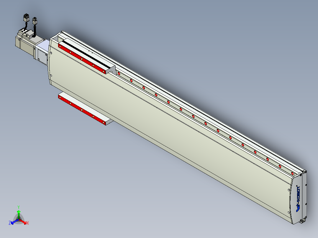 威洛博QF20-Lxx-C-S840-BC-ZP40-C3正等轴测图