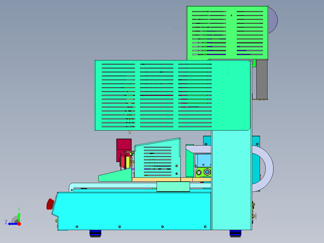 DH-300P 点焊锡机设备右视图