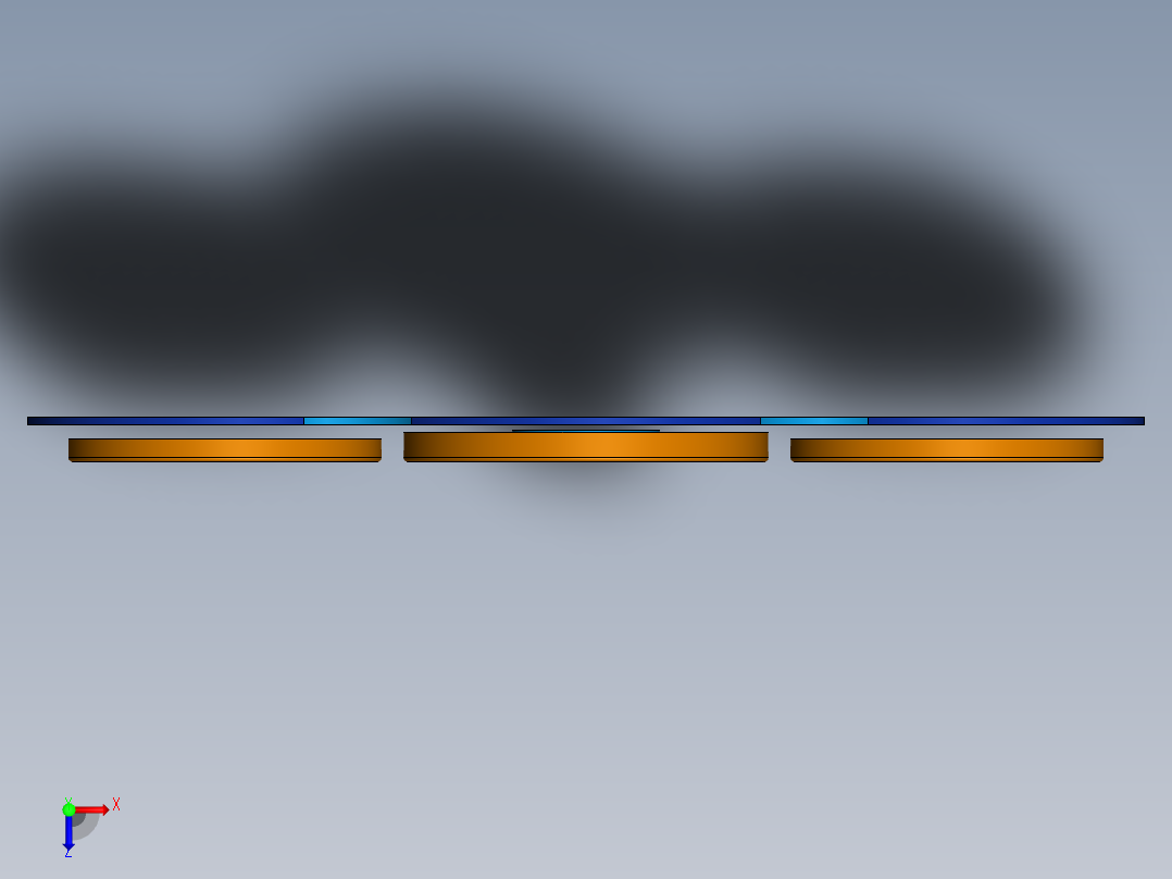 超级跑车仪表盘俯视图