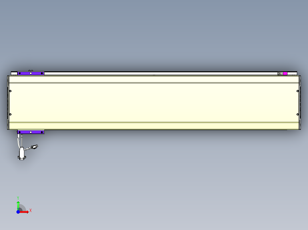 威洛博VL系列3d模型模组VL22H1Y-S1000前视图
