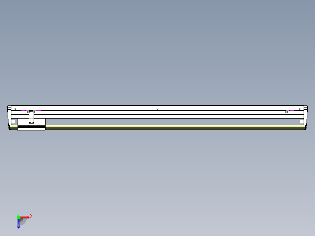 威洛博VL系列3d模型模组VL22H1Y-S1000俯视图