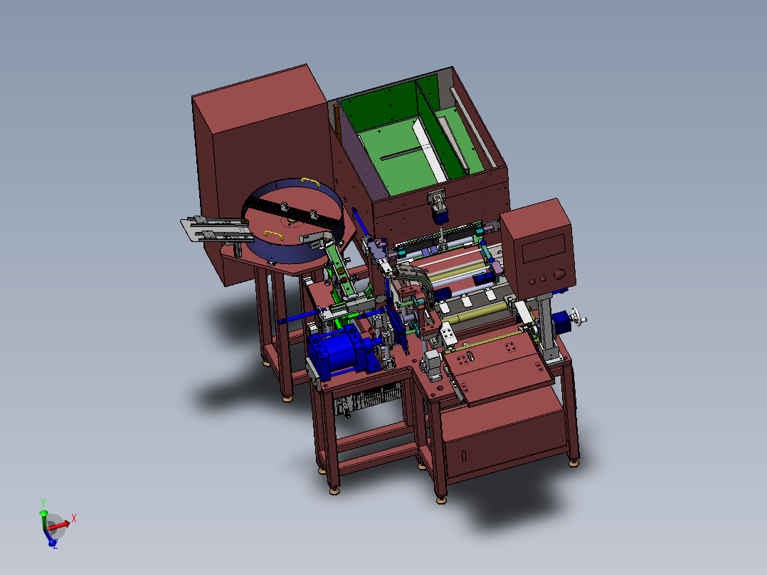 T<span style='color: red'>4</span> <span style='color: red'>滚筒</span>底阀压装设备