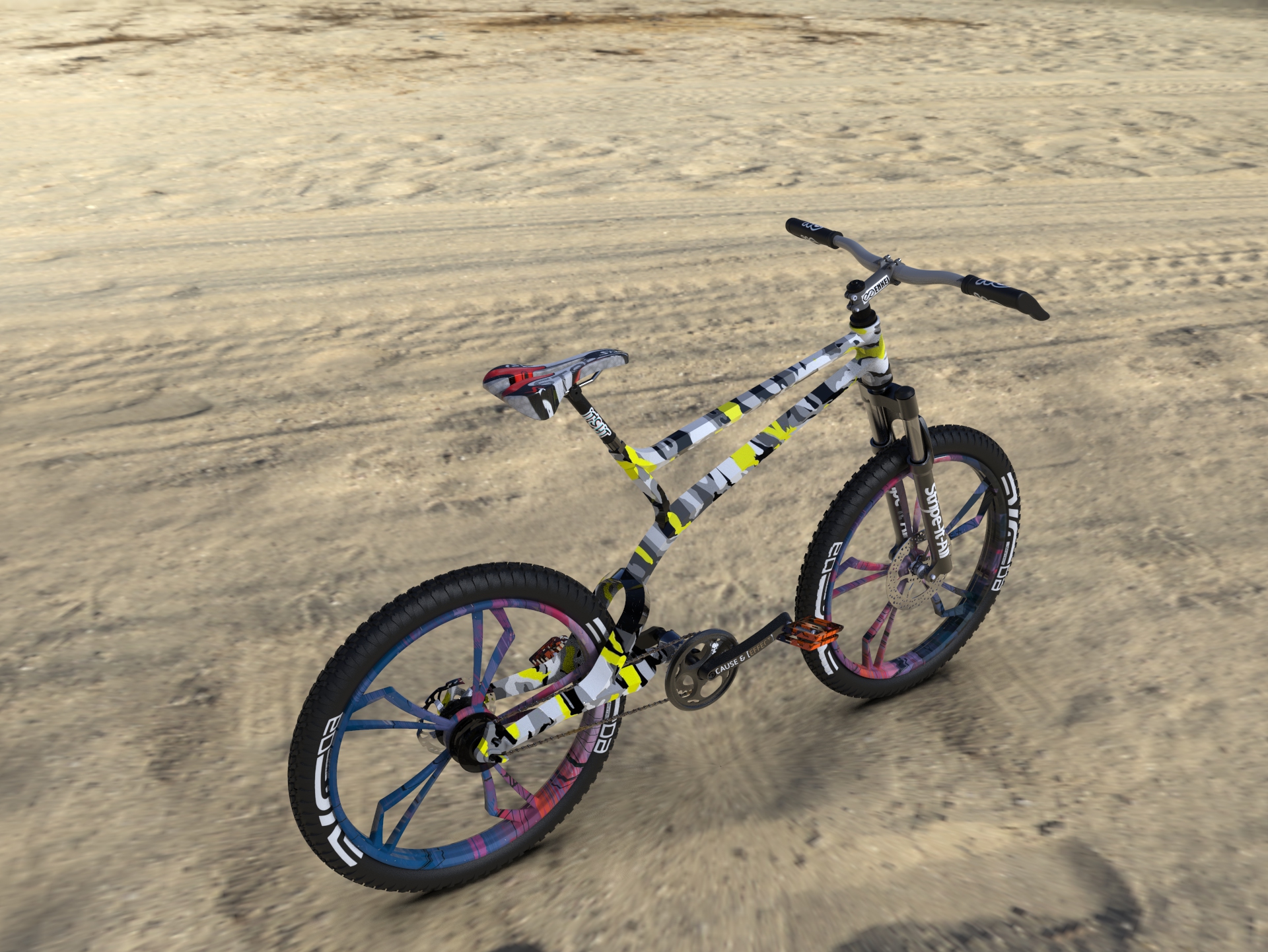 25---自行车sw2014三维图纸模型设计图纸