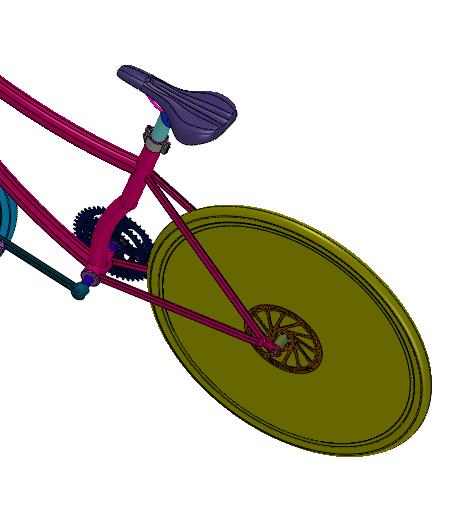 实心公路自行车