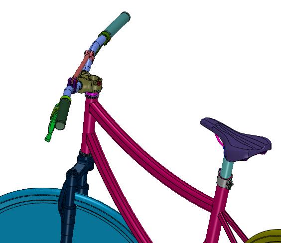 实心公路自行车