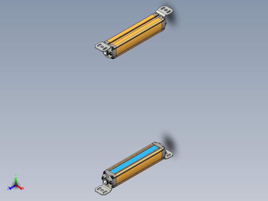 安全_区域传感器H2EL0620_30_30_3D正等轴测图