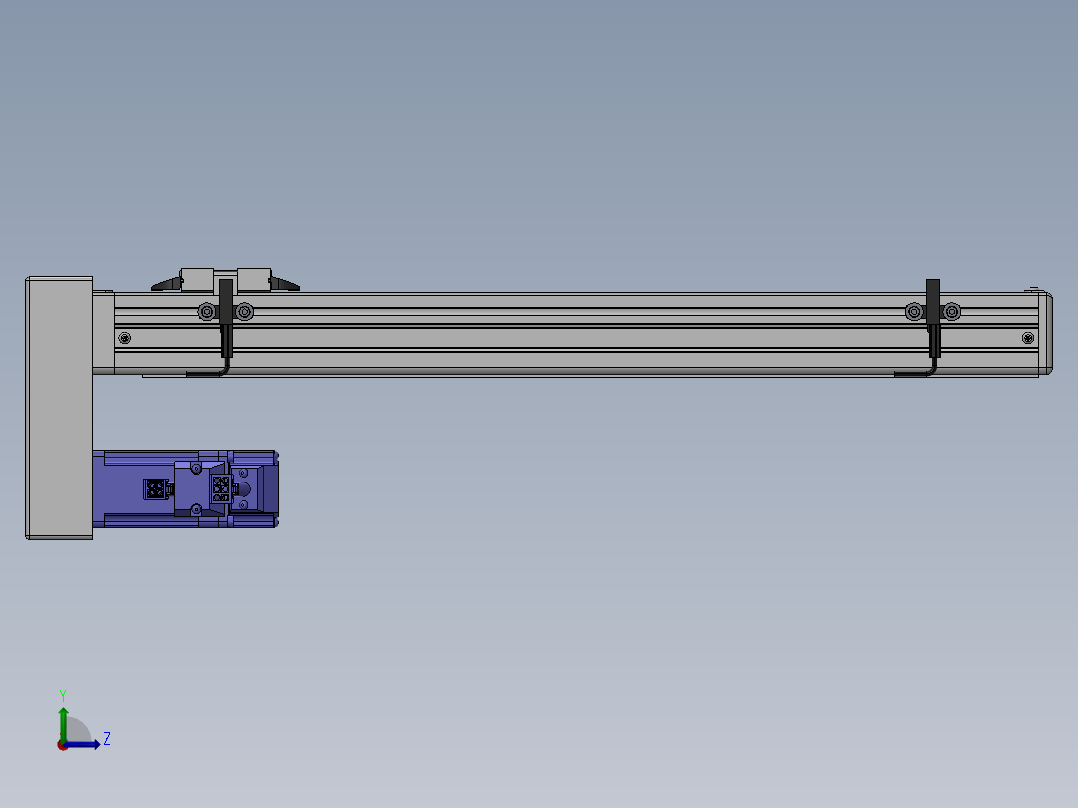 精密模组MY50-T10-350L-BM-P10B-C4-C左视图