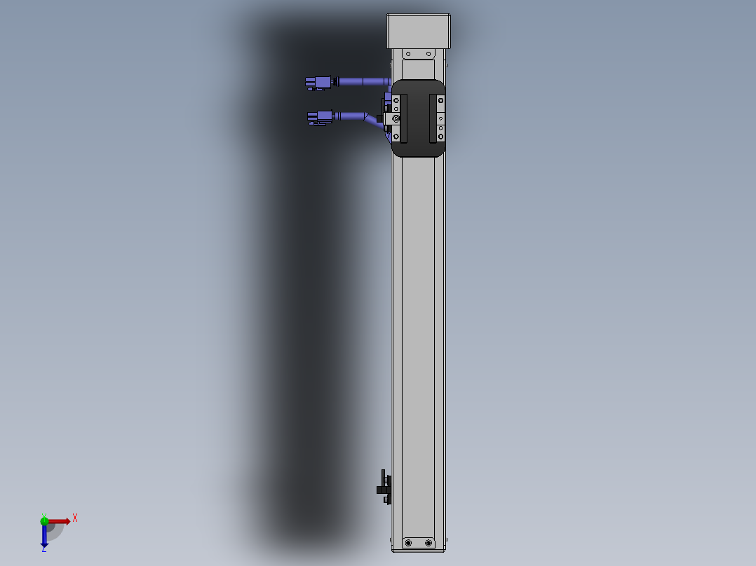 精密模组MY50-T10-350L-BM-P10B-C4-C俯视图