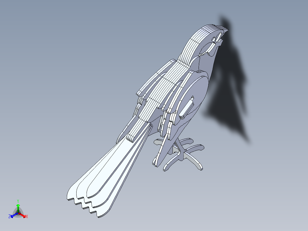 激光下料拼图马STEP _ IGES