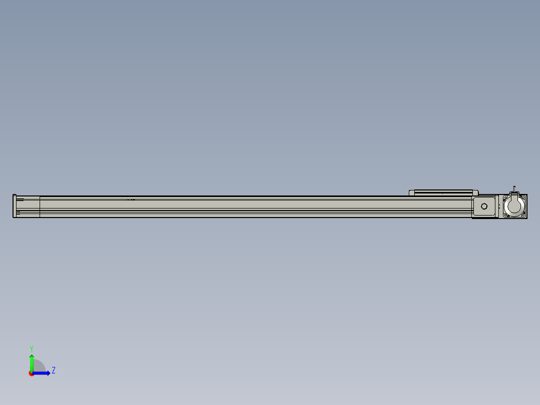 欧规系列-LB8-L75-S1350-BL-ZP75-C3左视图
