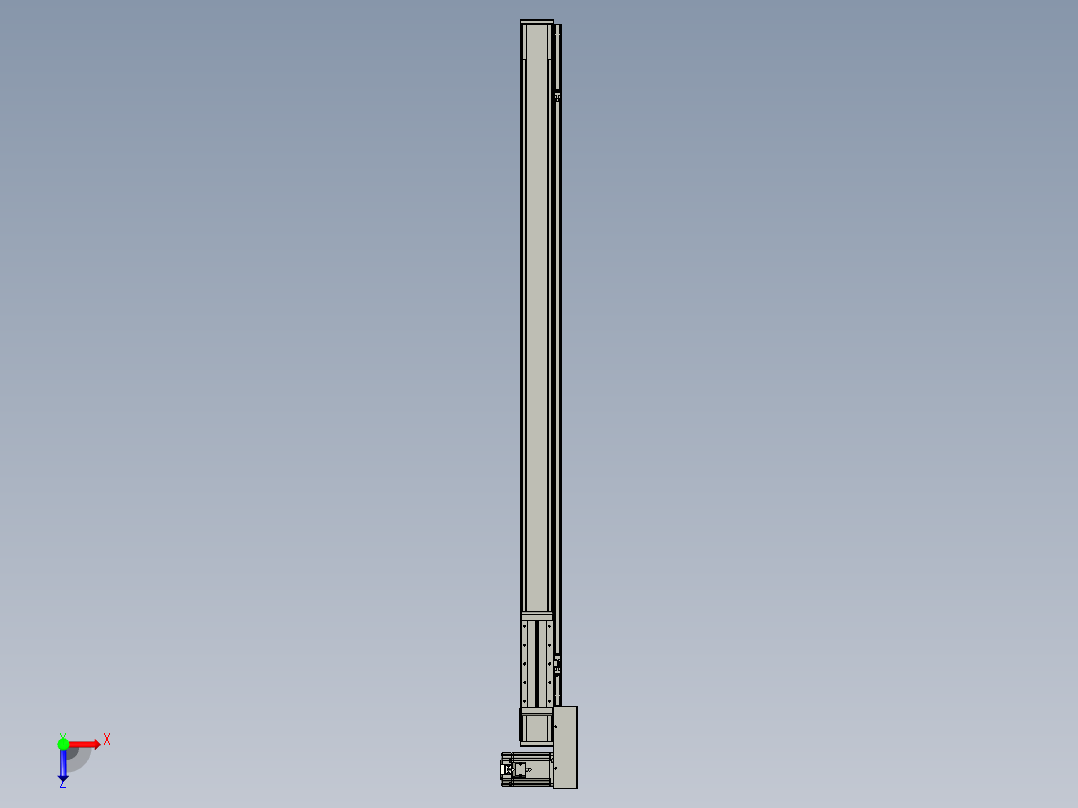 欧规系列-LB8-L75-S1350-BL-ZP75-C3俯视图