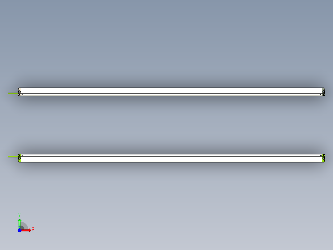 安全_区域传感器H2TLS2640_3D前视图