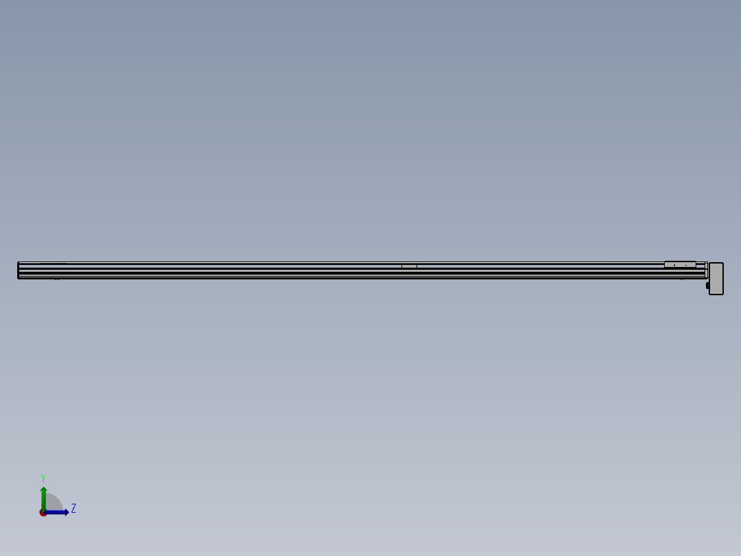 精密模组MT140-L110-2800-LD-M40-C4左视图