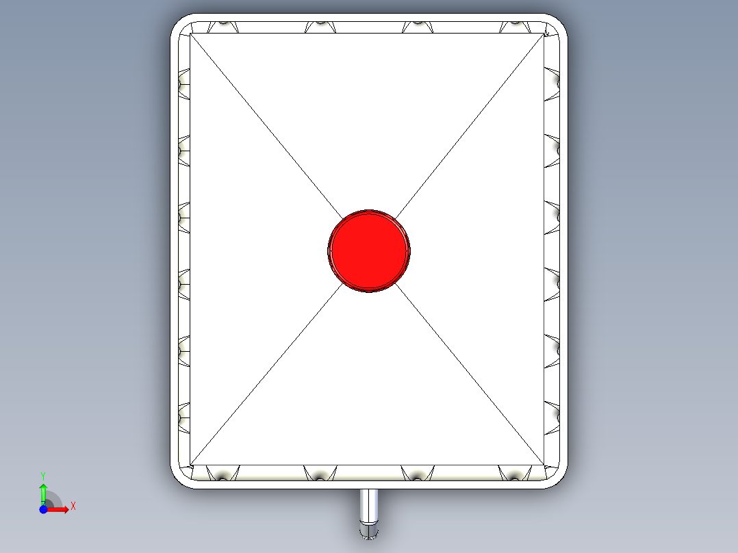 聚氨酯 1000 升水箱位于 1000x1200 尺寸托盘前视图