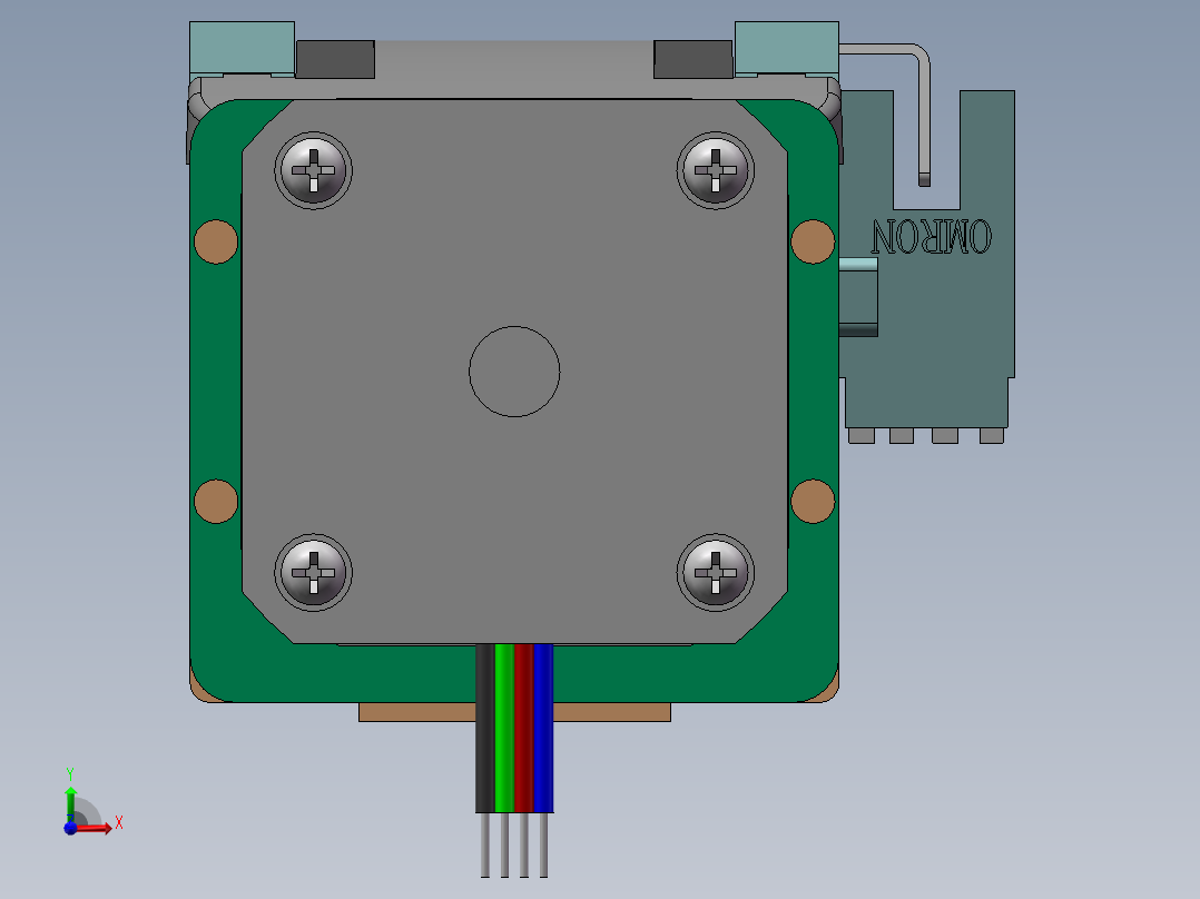 MTH丝杆半封闭模组MTH5M-BC-42前视图
