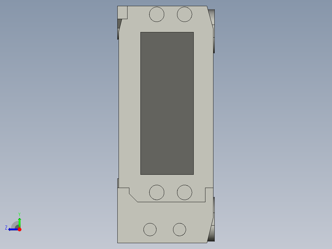 基恩士IG-028_T_kc图纸模型右视图