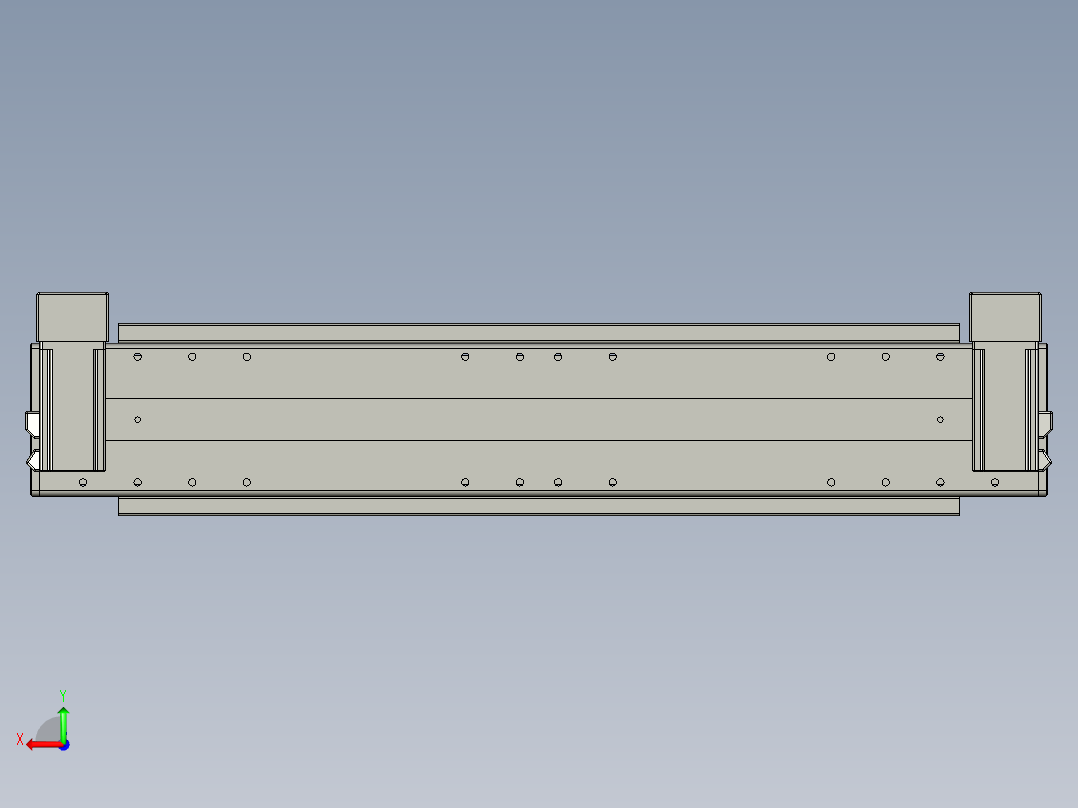 威洛博双电机滑台-VBF14S2-L50-S350-BD-P40-C6后视图