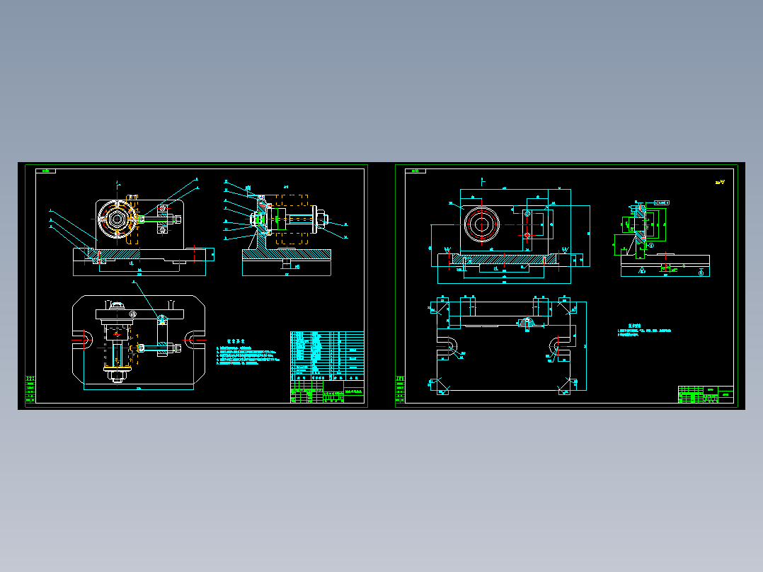 开合螺母的加工工艺及铣左小端面【M10端面】夹具设计