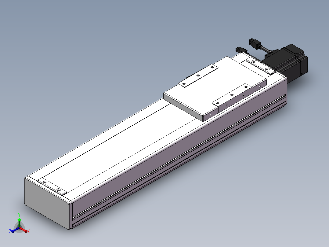 精密模组MC140-L05-350-BC-M200-C4正等轴测图
