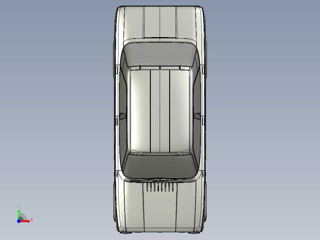 FIAT菲亚特124 QuintoCurzio汽车前视图
